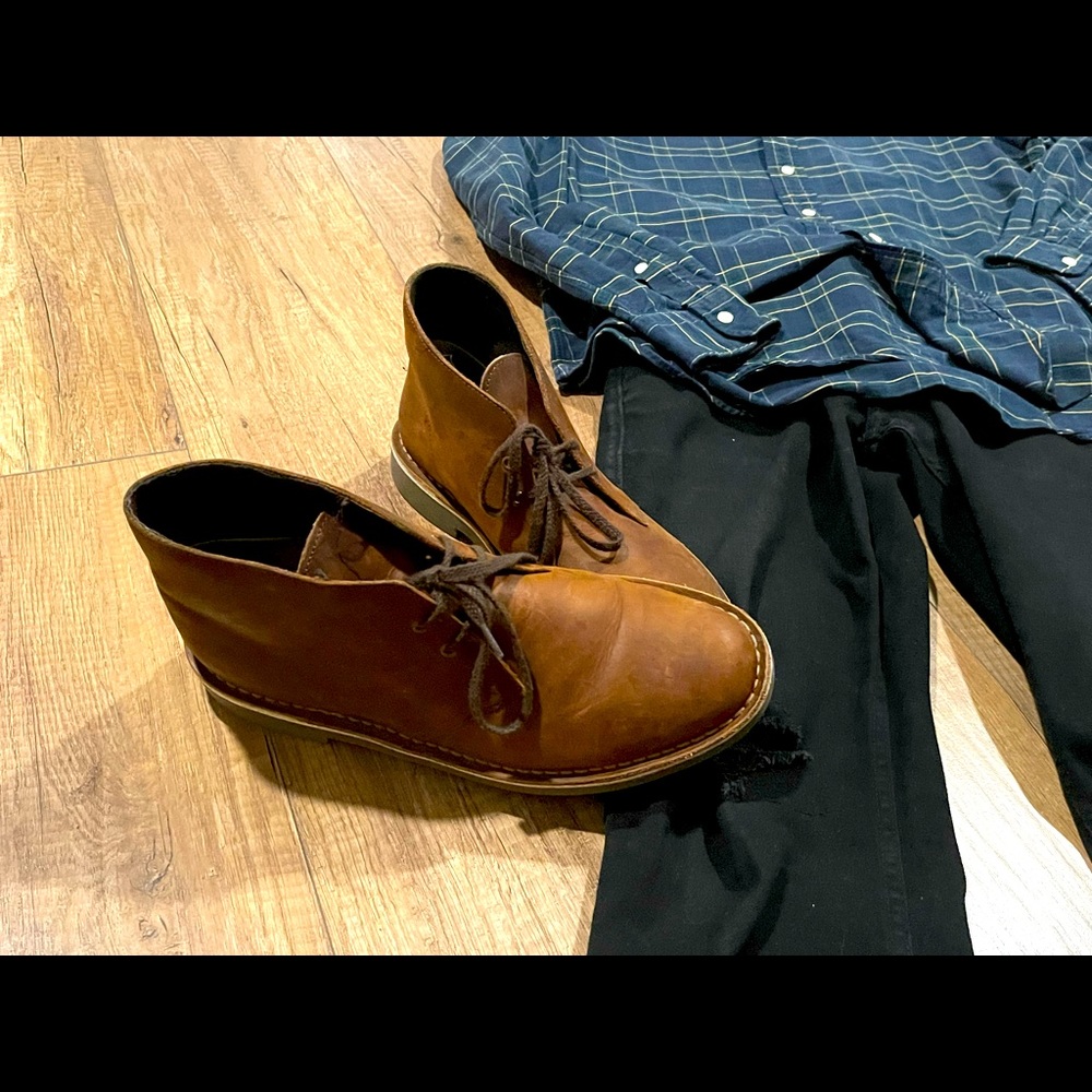 Clarks chukka boots